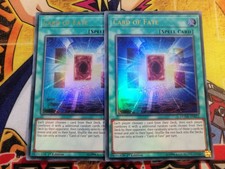 2 x Card of Fate duov-en052 1st Edition (NEW) Ultra Rare Yu-Gi-Oh!