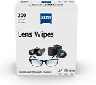 ZEISS Optical Lens Cleaning Wipes for Glasses Camera Screens Laptop Pack of 200