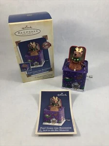 Hallmark Keepsake Pop! Goes the Reindeer 2005 adorno de Navidad con caja - Imagen 1 de 10