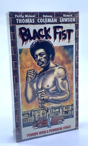 BLACK FIST VHS SEALED Phillip Michael Thomas Dabney Coleman 1991 Exploitation - Imagen 1 de 10