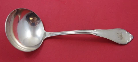 Gothic aka Eureka by Vanderslice Sterling Silver Gravy Ladle 7 3/8" Cover