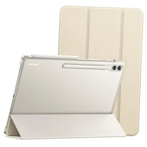 Case for Samsung Galaxy Tab S9 Ultra 14.6-Inch, Translucent Back Tri Beige - Picture 1 of 8