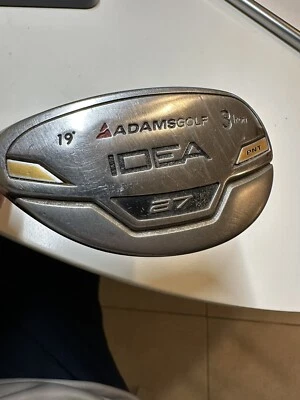 Adamsgolf Idea a7 Hybrid 19° 3 Iron LH AxivCore Black 85 Series Graphite R-Flex - Image 1 of 4