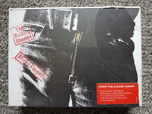 Rolling Stones - Sticky Fingers Deluxe 2 CD+DVD+72 seitiges Buch 5 Postkarten - Bild 1 von 2