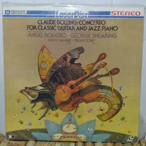 Claude Bolling: Concerto For Classic Guitar And Jazz Piano Laserdisc - Picture 1 of 2