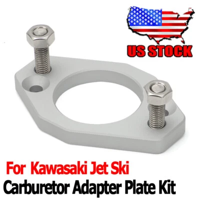 Carburetor Intake Adapter Plate Kit For Kawasaki	Jet Ski 650 SX JS650 750 SX USA - Image 1 of 4