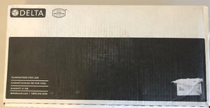 Delta 15999-DST Haywood 1-Hole Bathroom Faucet Brilliance Stainless NEW - Picture 1 of 4