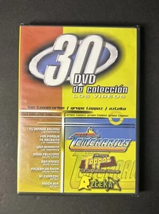 30 DVD De Colección | Los Vidéos | Los Temerarios, Grupo Tappaz, Azteka | Vidéo musicale - Photo 1/3