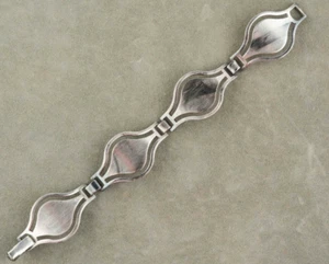 Pulsera Andreas Daub Pforzheim vintage de plata de ley de los años 70 - Imagen 1 de 12