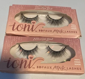 Ioni 3D Faux Mink Lashes Natural Lite Doll 2-Pack - Picture 1 of 5