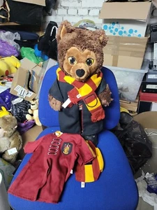 Build A Bear Plush Howl O Ween Harry Potter Gryffindor Werewolf Furry Plush - Picture 1 of 6