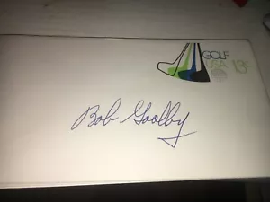Bob Goalby 1968 Masters Winner Signed First Day Cover - Picture 1 of 1