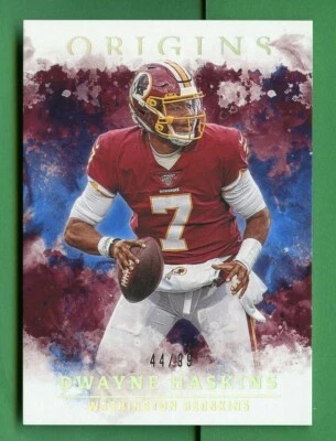 DWAYNE HASKINS 2020 ORIGINS BLUE PARALLEL /99 REDSKINS OHIO STATE - Image 1 of 2