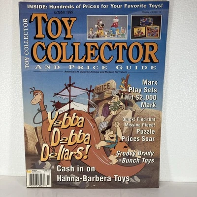 Revista Toy Collector And Price Guide Octubre 1995 Picapiedra Hanna-Barbera Foto 1 de 4