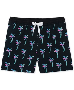 NEW Chubbies The Havana Nights Swim Trunks Youth XL 18/20 Palm Tree Print Black - Picture 1 of 3
