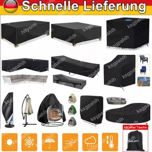 2025 Schutzhülle Gartenmöbel Abdeckplane Abdeckhaube Abdeckung Wetterfest möbel - Bild 1 von 35