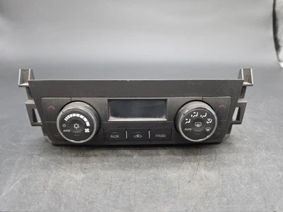 Cadillac DTS 2006 07 08 09 10 control de aire acondicionado OEM 15839547 Foto 1 de 4