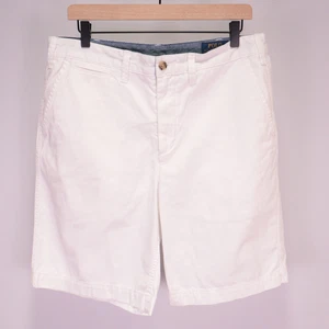 Polo Ralph Lauren Shorts Herren 33 Relaxed Fit Weiß Chino Freizeit Preppy Sommer - Bild 1 von 10