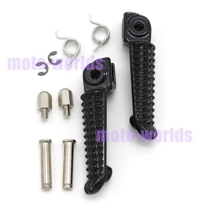For Yamaha Front Footrest Foot Pegs YZF R1 1998-2019/ YZF R6 YZF600 R6 1999-2020 - Picture 1 of 7