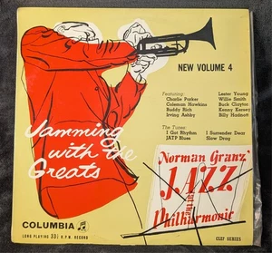 NORMAN GRANZ - Jamming With The Greats - 12" Vinyl LP Record Album 33rpm VTG - Picture 1 of 6