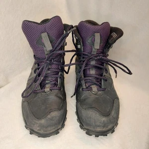 Merrell Capra Glacial Ice Boot Women 9.5 Black Purple Athletic Waterproof Shoes - Bild 1 von 10