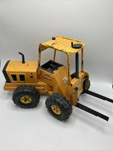 Tonka Forklift Vintage Yellow Pressed Metal Toy 1970 Model XR-101 - Picture 1 of 11
