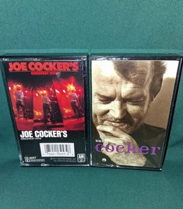 JOE COCKER'S GREATEST HITS:1977+THE BEST OF JOE COCKER:1993-CASSETTE-24 TRACKS - Picture 1 of 14
