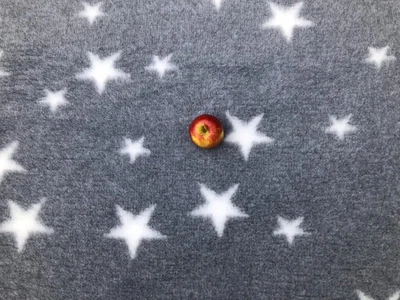 Vet Bedding Dog Whelping Fleece Puppy  NON SLIP Roll Grey White Star FREEPOST - Image 1 of 4