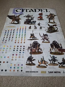 WARHAMMER Poster Games Workshop Citadel  - Picture 1 of 5