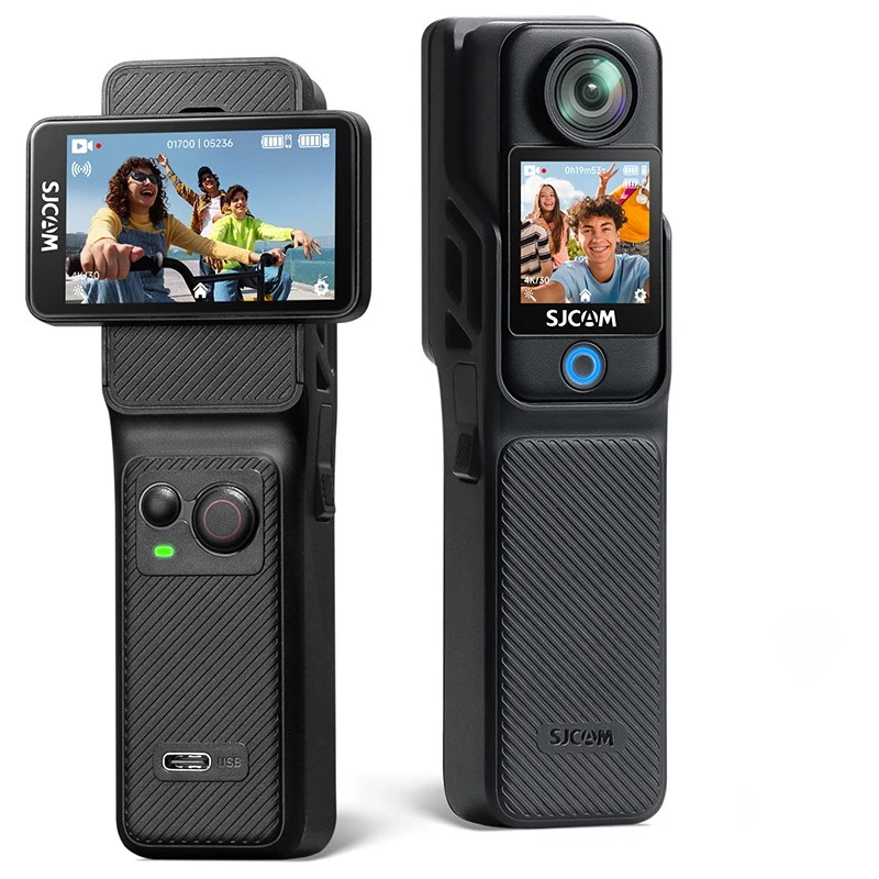 SJCAM C400 Handheld Action Camera 4K  WiFi Touch Screen 6-Axis Stabilization - Image 1 of 4