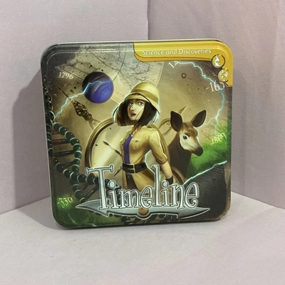 Asmodee Timeline Discoveries Game In Tin - Image 1 of 4