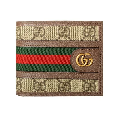 Gucci Men's Leather Brown Interior Ophidia Bifold Wallet - Image 1 of 4