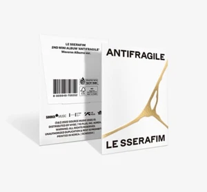In Stock LE SSERAFIM 2nd Mini Album [ANTIFRAGILE] Weverse Albums Ver Kpop SEALED - Picture 1 of 5