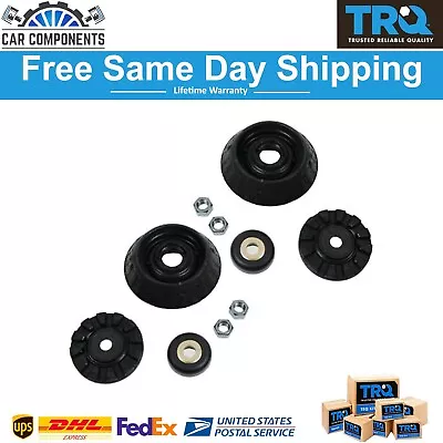 TRQ Front Driver & Passenger Side Upper Strut Mount Kit For 2007-2020 Honda CR-Z - Image 1 of 3