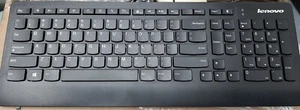 NOB Lenovo LXH-JME2209U Black Wired USB Keyboard - Original FREE SHIP - Picture 1 of 1