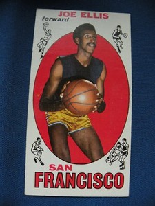 1969/70 Topps Joe Ellis San Francisco card #57 basketball NBA Tall Boys