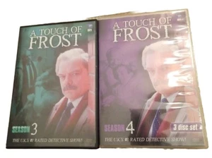 A TOUCH OF FROST (DVD Set SEASONS 3 and 4) U.K.'s #1 Detective Mystery Show - Foto 1 di 13