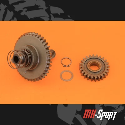 03-06 2003 KTM 450 SX OEM Kickstart eje eje ralentí mecanismo de engranaje Foto 1 de 4