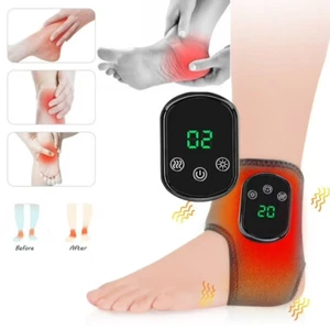 Elektrische USB Heizung Warm Knöchel Pad Beheizt Massagegerät Schmerzlinderung Wärmebandage Wickel - Bild 1 von 12