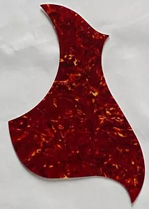 For Gibson Songwriter Acoustic Guitar Self-Adhesive Acoustic Pickguard Red - Picture 1 of 4