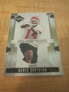 2008 Leaf Limited Spotlight Gold Kevin Robinson 41/49 RC #260 Utah State /Chiefs - Picture 1 of 2
