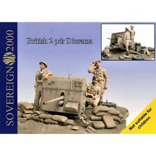 Sovereign 2000 S2KA004 British 2 lb Anti-Tank Gun Diorama 1/35 scale resin kit