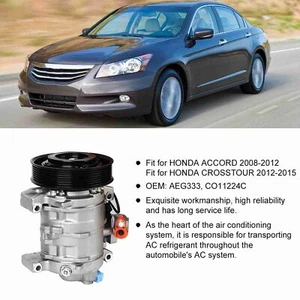 RYC Reman AC Compressor AEG333 Replacement Part Fit for Accord 2008‑2012 - Picture 1 of 10