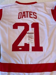Adam Oates Signed Red Wings Jersey w/HOF JSA - Picture 1 of 3