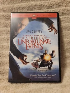 Lemony Snickets A Series of Unfortunate Events (DVD, 2005, Widescreen... - Picture 1 of 3