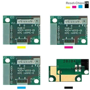 4 x puce de réinitialisation de tambour Y/M/C/K pour Konica Minolta Bizhub C452 C552 C652 - Photo 1/1