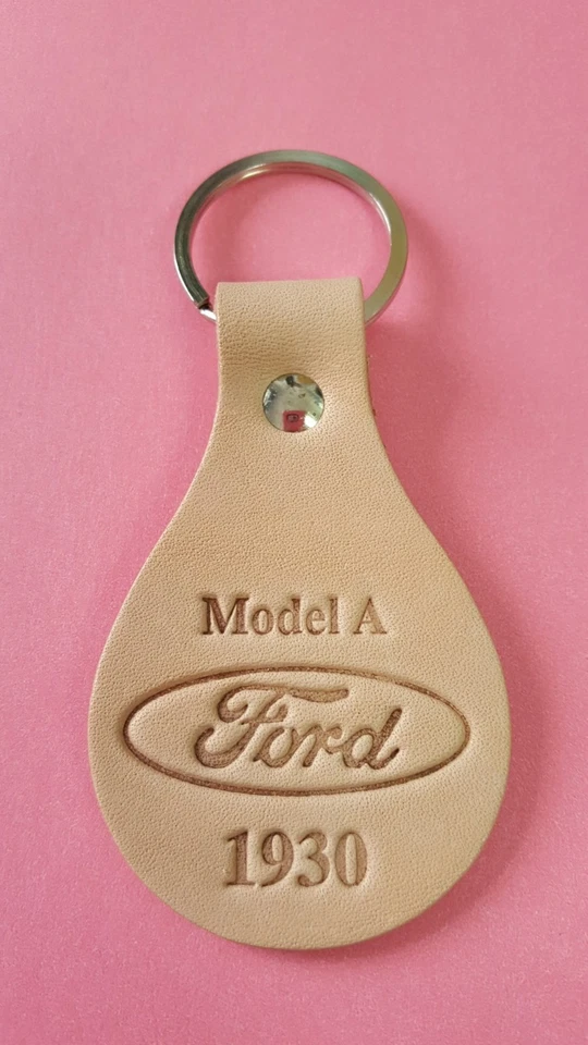 Nuevo llavero de cuero Ford Modelo A 1930 Foto 1 de 1
