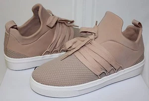 Steve Madden Lancer Fashion Sneaker shoes Blush Fabric New - Picture 1 of 4