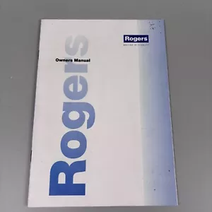 ORIGINAL ROGERS OWNERS MANUAL - SPEAKERS LOUDSPEAKERS - Picture 1 of 9