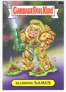 2023 GARBAGE PAIL KINDER GPK INTERGOOLACTIC MAYHEM BASIS SCHLÜRFEN SAMUS 40a NM - Bild 1 von 1